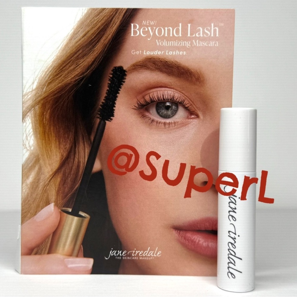 5/$15 NEW jane iredale Beyond Lash Mascara Black volume length lashes